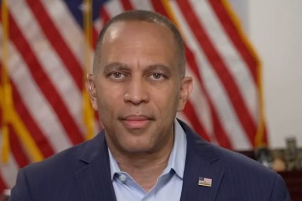 Hakeem Jeffries Stares Blankly into Space and Left Speechless After CNBC Host Hits Him Hard with Facts on Trump’s Record Achievements (VIDEO) | The Gateway Pundit | by Jim Hoft