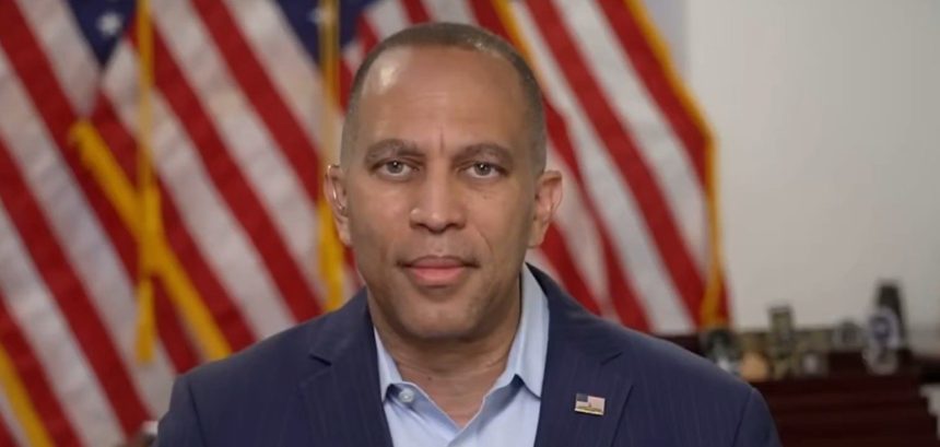 Hakeem Jeffries Stares Blankly into Space and Left Speechless After CNBC Host Hits Him Hard with Facts on Trump’s Record Achievements (VIDEO) | The Gateway Pundit | by Jim Hoft