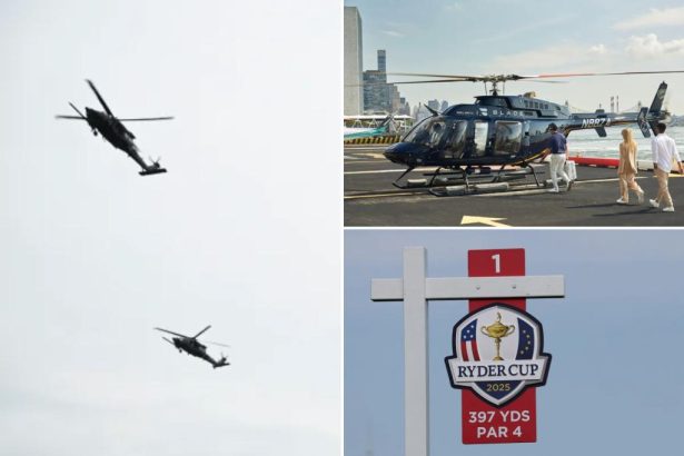Lawmakers, residents demand helicopter ban after relentless ,275-a-seat flights to Ryder Cup torment Brooklyn