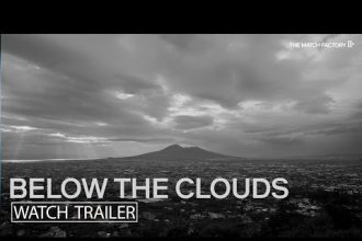 Mount Vesuvius Casts Its Shadow Over Below The Clouds