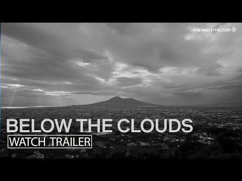 Mount Vesuvius Casts Its Shadow Over Below The Clouds