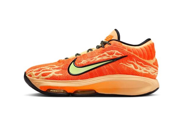 Victor Wembanyama x Nike GT Hustle 3 Halloween Lights Up The Court In Pumpkin Orange