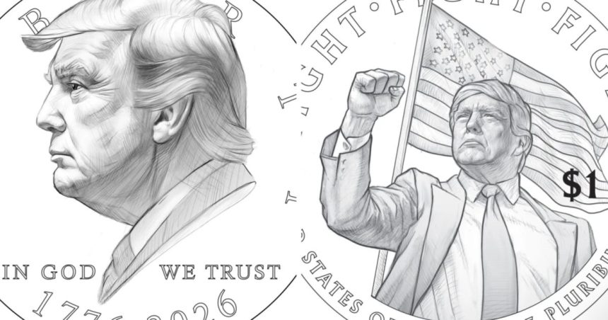Treasury Announces Plans to Mint Special ‘FIGHT! FIGHT! FIGHT!’ Trump Coin for America’s 250th Anniversary | The Gateway Pundit | by Ben Kew