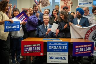 Gavin Newsom Just Gave California’s 800,000 Uber and Lyft Drivers a One-Way Ticket to the Unemployment Line | The Gateway Pundit | by Ben Kew