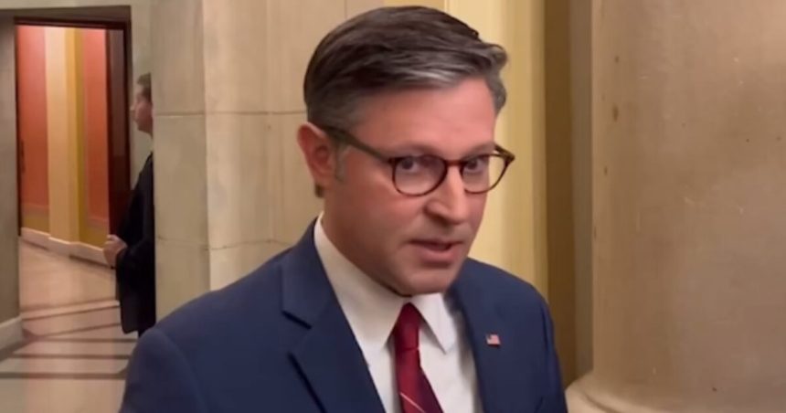 Speaker Johnson Slams ‘Desperate’ Hakeem Jeffries’ Call for Televised Shutdown Debate | The Gateway Pundit | by Margaret Flavin