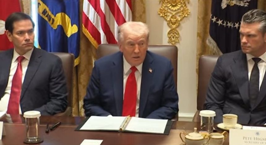 (VIDEO) President Trump Says He’s Going to Egypt to Sign Peace Deal Between Hamas and Israel | The Gateway Pundit | by Jordan Conradson