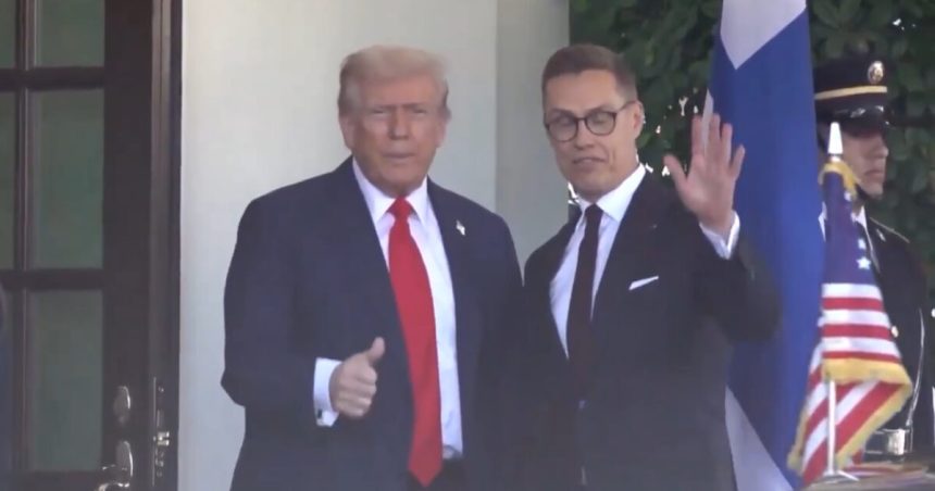 WATCH LIVE: President Trump Holds Bilateral Meeting with Finnish President Alexander Stubb to Finalize Icebreaker Ship Deal – 3:15 PM ET | The Gateway Pundit | by Jordan Conradson