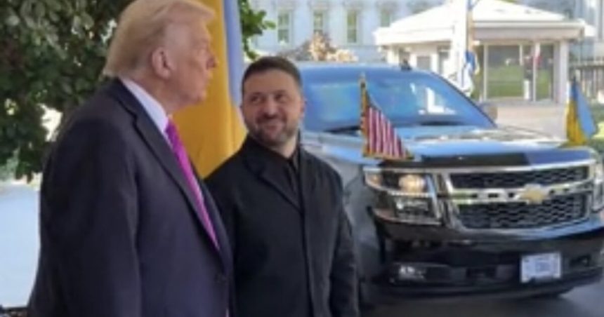 (VIDEO) Zelensky Shows Up at White House Meeting in a Suit | The Gateway Pundit | by Jordan Conradson