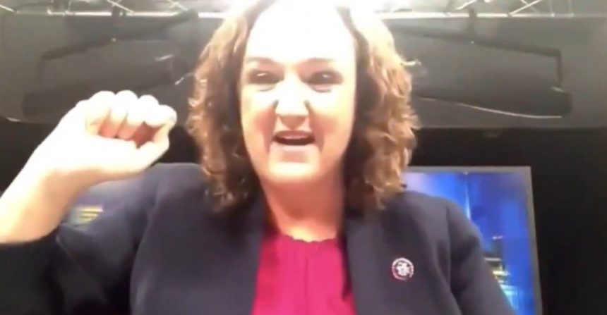 “I Need the Lights Off!” – Katie Porter Fumes and Shoots Staffers Death Stares During Zoom Call as They Struggle with Lighting (VIDEO) | The Gateway Pundit | by Cristina Laila
