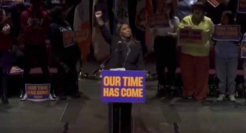 Big Tish Raises Her Fist and Lashes Out at Trump in First Public Appearance Since Federal Indictment (VIDEO) | The Gateway Pundit | by Cristina Laila