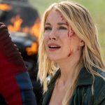 ‘Peacemaker’ Star Jennifer Holland On Harcourt’s Romantic Journey and the ‘Fun’ of Her Fight Scenes: ‘I Got to Throw “Mein Kampf” at a Nazi’s Face’