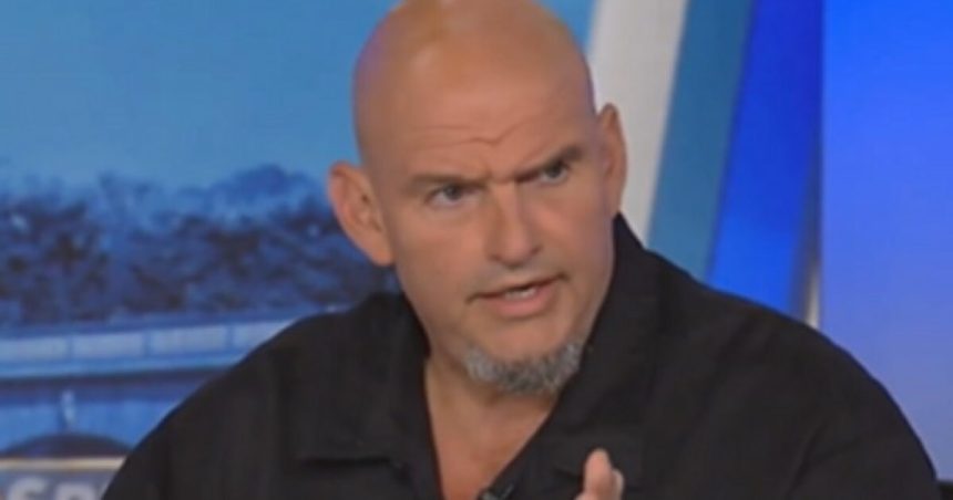 Pennsylvania Democrat Senator John Fetterman Congratulates Trump for ‘Historic Peace Plan’ in the Middle East | The Gateway Pundit | by Mike LaChance