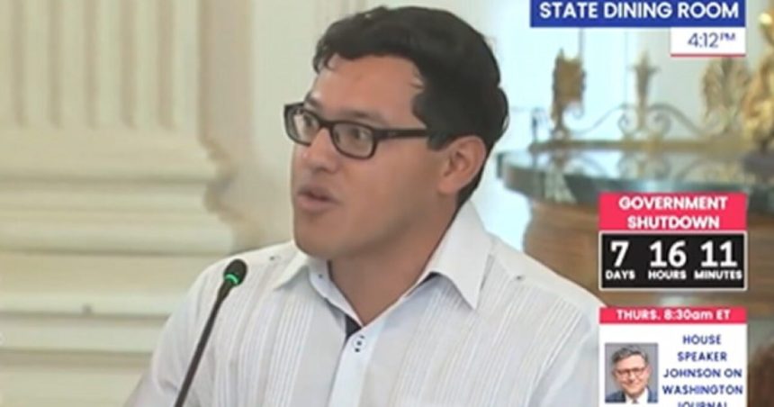 Watch Journalist Julio Rosas at White House Meeting, Explaining How Democrats and the Media Provide Cover for Antifa (VIDEO) | The Gateway Pundit | by Mike LaChance