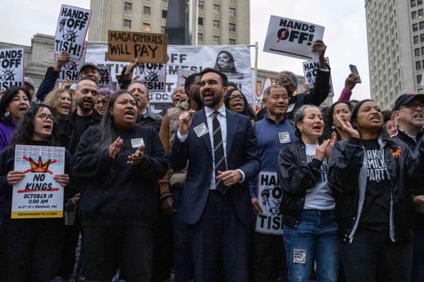 Socialist mayoral candidate Zohran Mamdani chased out of NYC park by protester shouting ‘antisemite’