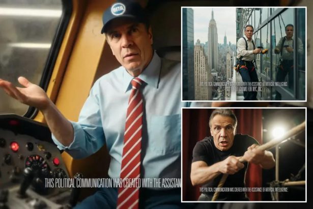 Andrew Cuomo drops AI-generated ad showing him as window washer, MTA driver: ‘A lot I can’t do’