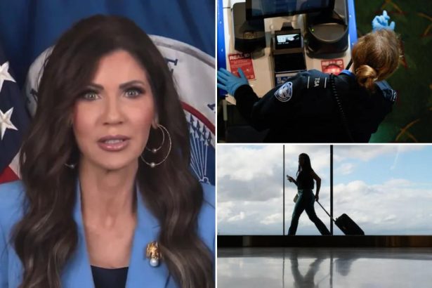 At least 5 airports refuse to air Kristi Noem video blaming Democrats for government shutdown 