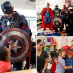 FDNY heroes don superhero costumes for sick, grieving children across NYC: ‘Seeing the children’s smiles’