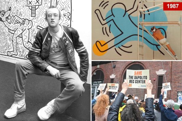 NYC pool complex with massive Keith Haring mural may be saved from demolition under next mayor