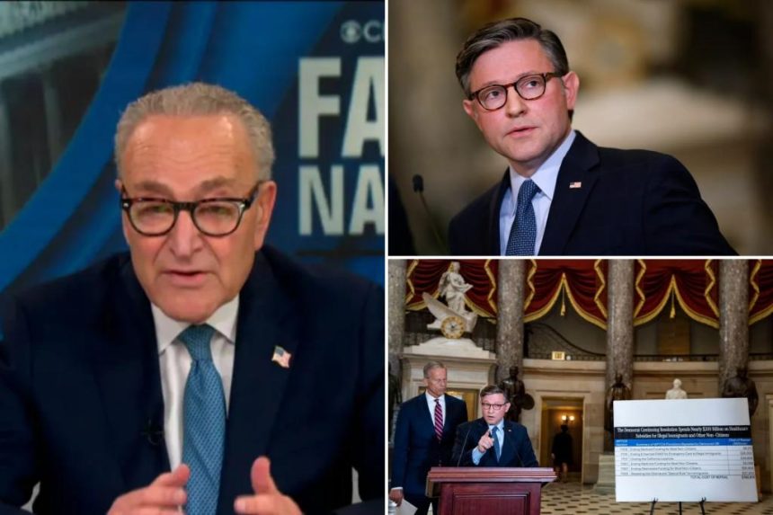 Chuck Schumer invokes Epstein firestorm as he rips GOP leadership for shutdown
