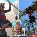 Skydiving instructor falls to his death after getting separated from student in freak accident