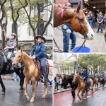 Veterans trek through Manhattan on horseback to promote suicide awareness for 8th annual Trail to Zero ride