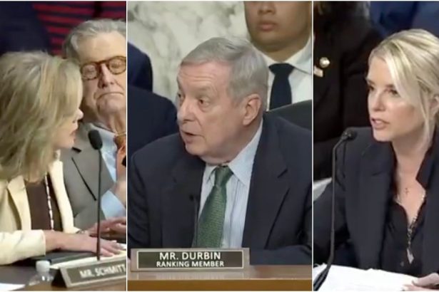Sen. Marsha Blackburn and AG Pam Bondi TAG-TEAM Sen. Dick Durbin — Remind America He’s the One BLOCKING Subpoena for Epstein Flight Logs | The Gateway Pundit | by Jim Hᴏft