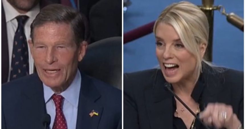 “I Can’t Believe You Would Accuse Me Impropriety When You Lied About Your Military Service… How Dare You!” – Pam Bondi EXPLODES on Dem Senator Blumenthal After He Accuses Her of Corruption (VIDEO) | The Gateway Pundit | by Cullen Linebarger