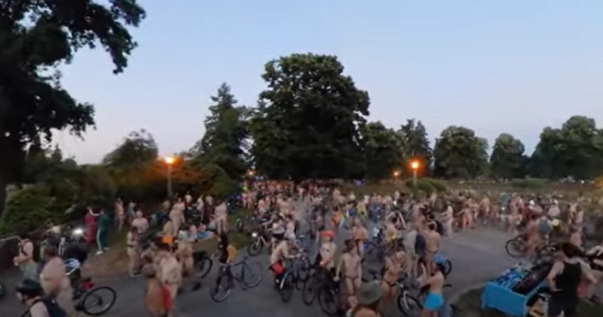 Leftists in Portland, Oregon Planning ‘Emergency’ Naked Bike Ride to Protest Trump and ICE (VIDEO) | The Gateway Pundit | by Mike LaChance