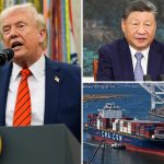Trump says ‘don’t worry about China’ after Beijing responds to 100% tariff threat
