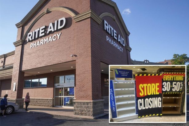Rite Aid files for bankruptcy for second time in two years, shuts down all remaining stores