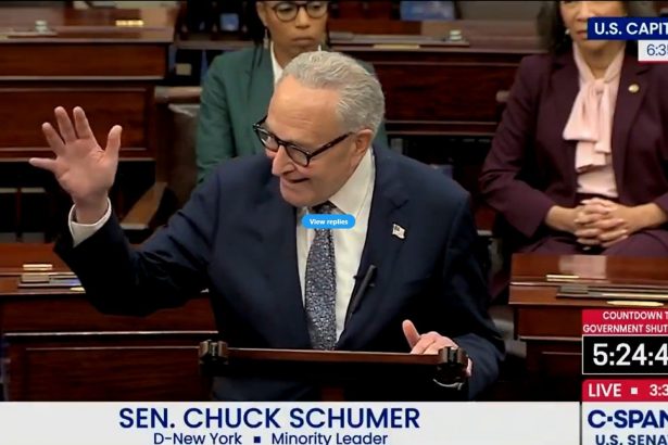 Cryin’ Chuck Schumer Is Laughed Out of the Senate after Alleging NYT Poll Blaming Dems for Shutdown Is “Biased” | The Gateway Pundit | by Jim Hoft
