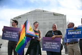 Supreme Court Weighs Ban on Scientifically Discredited ‘Conversion Therapy’