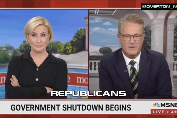 MSNBC’s Joe Scarborough Puts Wife Mika Brzezinski in Her Place After She Tries to Blame Republicans for Government Shutdown | The Gateway Pundit | by Jim Hᴏft
