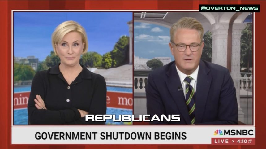 MSNBC’s Joe Scarborough Puts Wife Mika Brzezinski in Her Place After She Tries to Blame Republicans for Government Shutdown | The Gateway Pundit | by Jim Hᴏft
