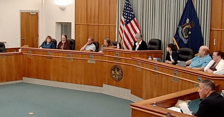 Protestors Attend Maine School Board Meeting, Start Undressing to Show How Young Girls Feel in Locker Rooms Being Exposed to Males (Video) | The Gateway Pundit | by Margaret Flavin