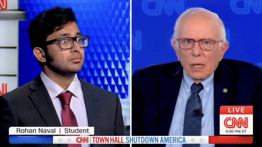 WATCH: Bernie Sanders Tries to Lecture Young Questioner on Democrat Shutdown — Gets Absolutely WRECKED with One Brutal Fact About Chuck Schumer | The Gateway Pundit | by Jim Hᴏft