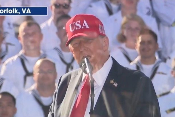 President Trump Delivers Remarks at Navy’s 250th Year Celebration – “The American Sailor Never Quits, Never Fails, and Never, Ever Lets us Down” (VIDEO) | The Gateway Pundit | by David Greyson