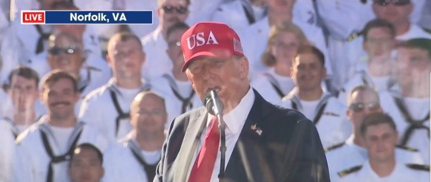 President Trump Delivers Remarks at Navy’s 250th Year Celebration – “The American Sailor Never Quits, Never Fails, and Never, Ever Lets us Down” (VIDEO) | The Gateway Pundit | by David Greyson
