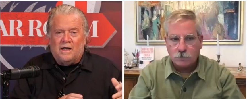 War Room’s Steve Bannon and Captain James Fanell on the Economic War with the CCP (VIDEO) | The Gateway Pundit | by David Greyson