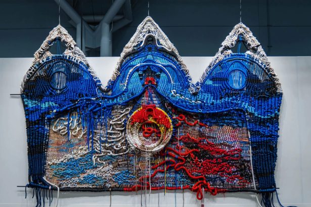 Monumental Tapestries by Jacqueline Surdell Invoke Forests as Portals to the Divine