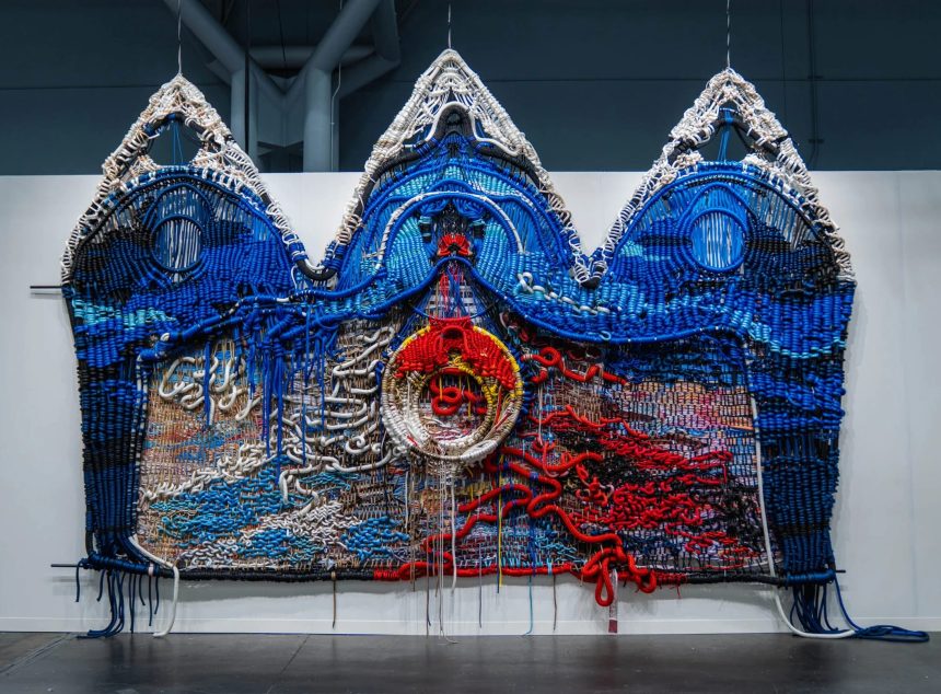 Monumental Tapestries by Jacqueline Surdell Invoke Forests as Portals to the Divine