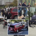 Elderly motorist suffering from possible stroke kills pedestrian, injures 2 others on NYC sidewalk: sources