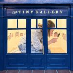 Tiny Art Show Repurposes a Disused Stairwell into a 1:6-Scale Gallery