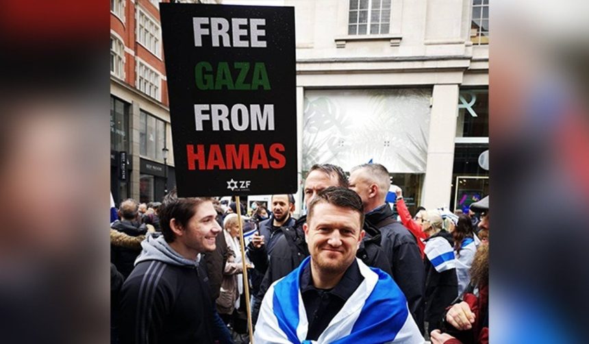 UK Mainstream MELTDOWN as Israeli Gov’t Invites Tommy Robinson to Holy Land | The Gateway Pundit | by Collin McMahon