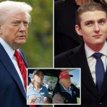Trump shares update on Barron’s progress at NYU on granddaughter Kai’s vlog