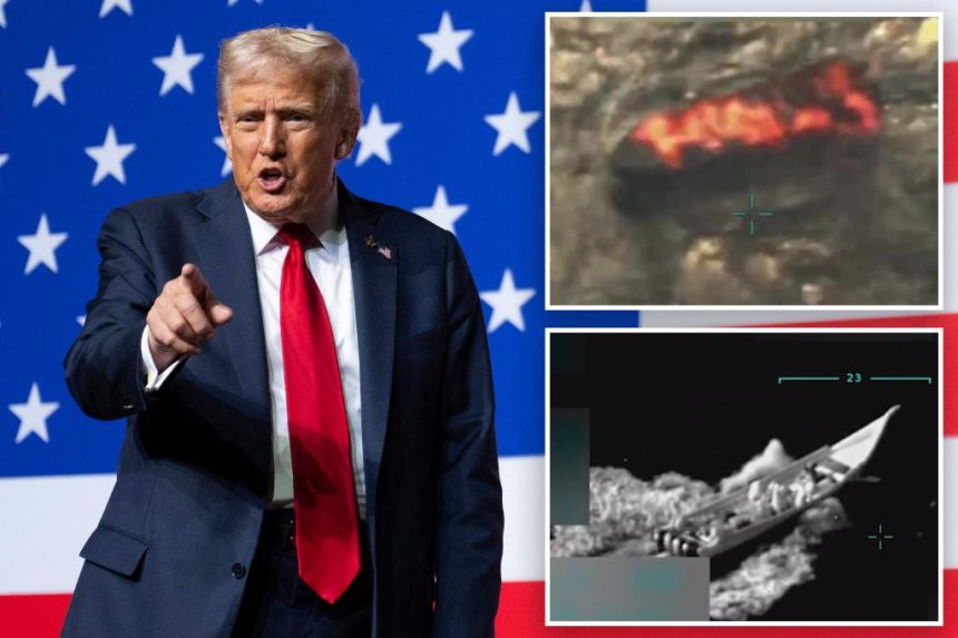 Trump admin says US engaged in ‘armed conflict’ with drug smugglers after 4 boat strikes