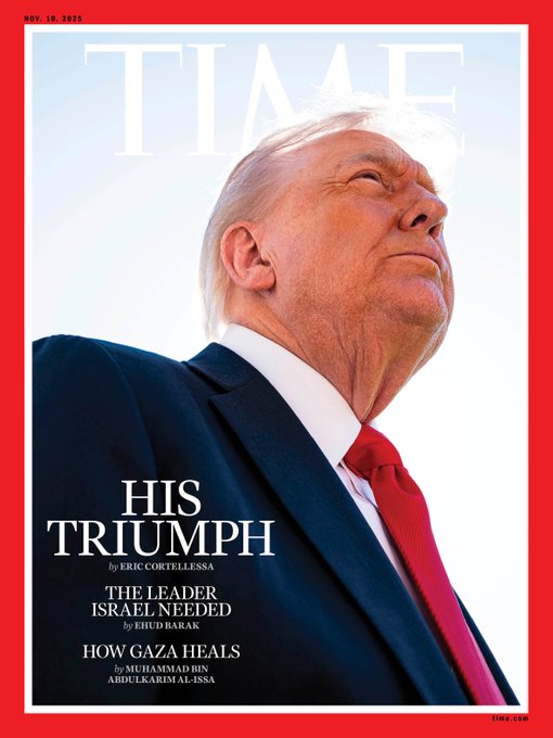 Petty TIME Magazine Posts Nasty Photo of Trump on Cover After He Ends Hamas-Israel War – It’s Not the First Time | The Gateway Pundit | by Jim Hoft