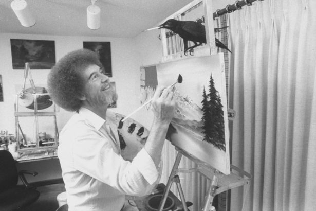 Bob Ross paintings will be auctioned to support public TV stations after federal funding cuts