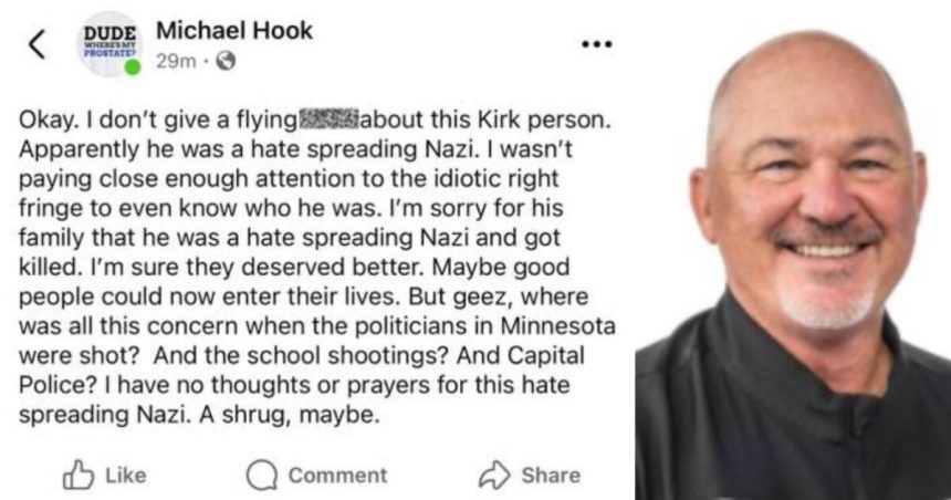 South Dakota University Drops Bid to Fire Professor Who Celebrated Charlie Kirk’s Assassination, Called Him a ‘Hate Spreading Nazi’ | The Gateway Pundit | by Cassandra MacDonald