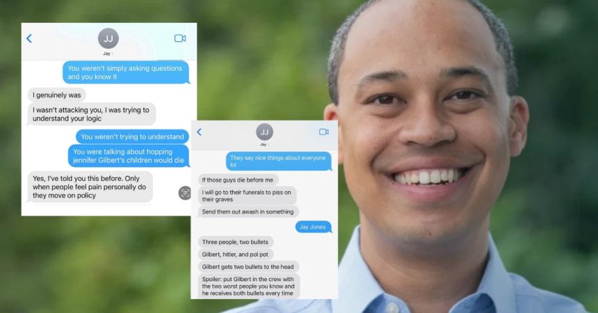 Trump Calls for Democrat Attorney General Nominee Jay Jones to Drop Out of Race Over Leaked Texts Fantasizing About Children of Conservatives Being Murdered | The Gateway Pundit | by Cassandra MacDonald
